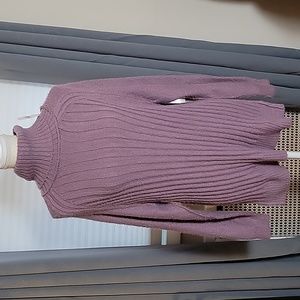 ALTAR'D STATE ribbed turtleneck sweater Elderberry NWT sz S